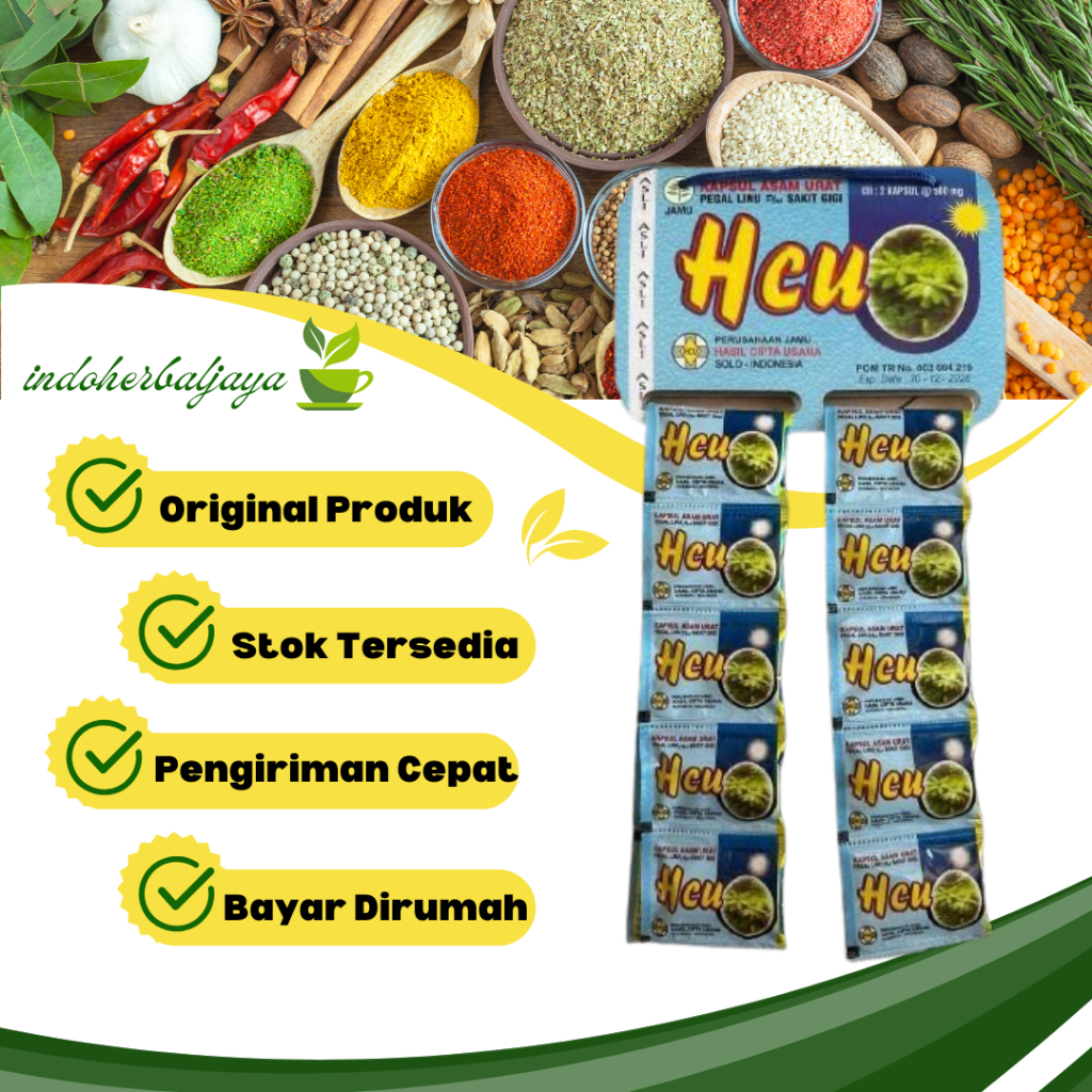 

HCU Kapsul Original Renceng 20 Sachet