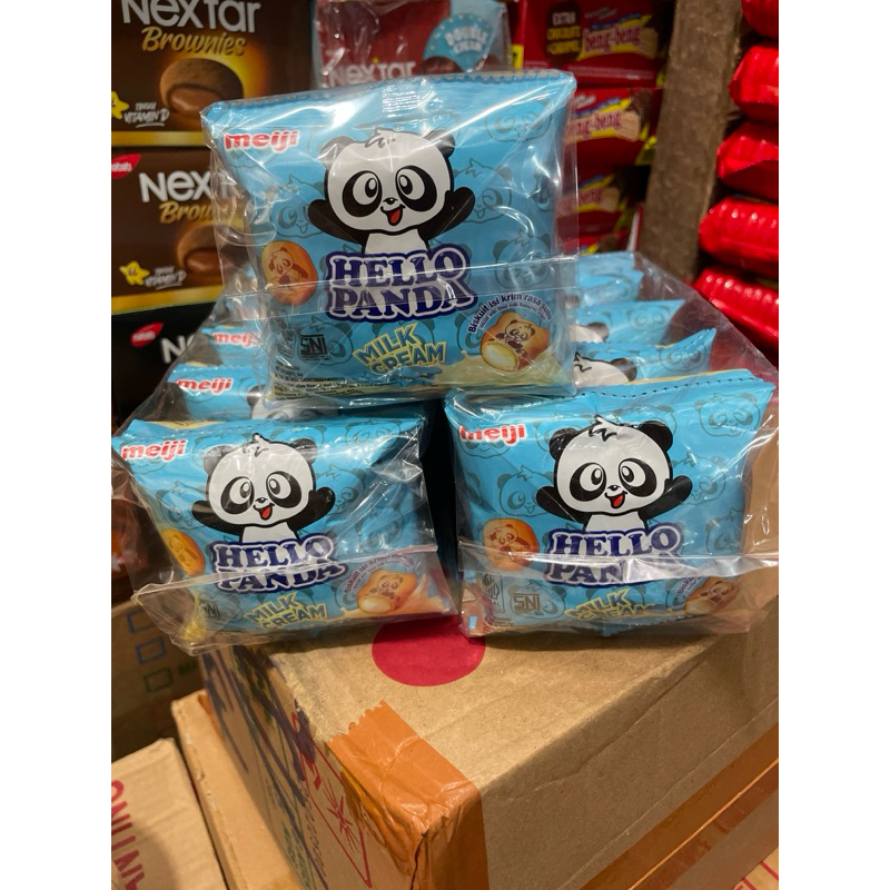 

Promo!!! Hello panda rasa Milk Cream 1 pak isi 10bungkus