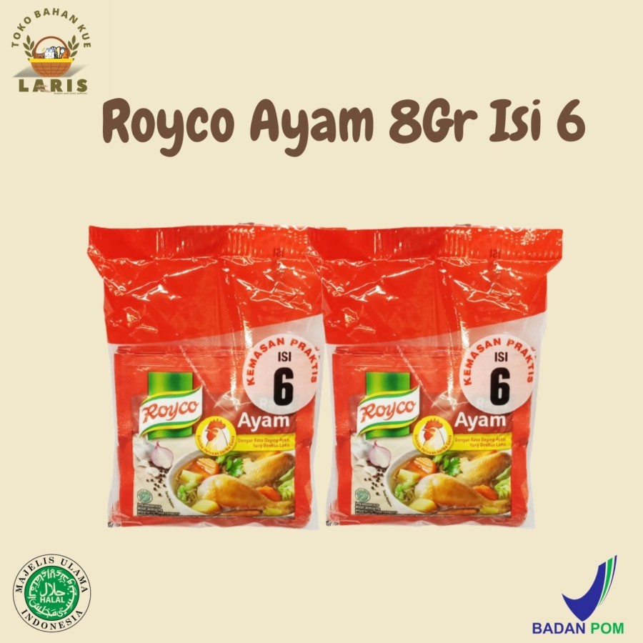 

ROYCO KEMASAN SACHET ISI 6 X 8 GRAM