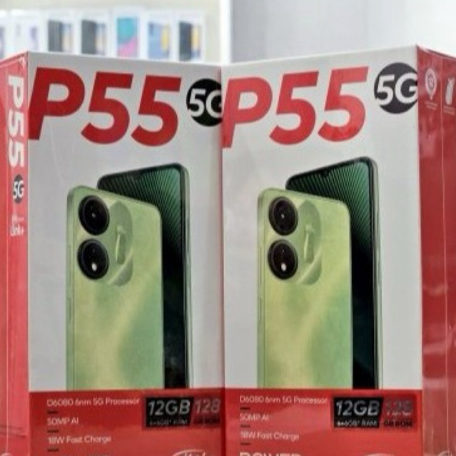 Itel P55 5G 6GB/128GB Garansi Resmi