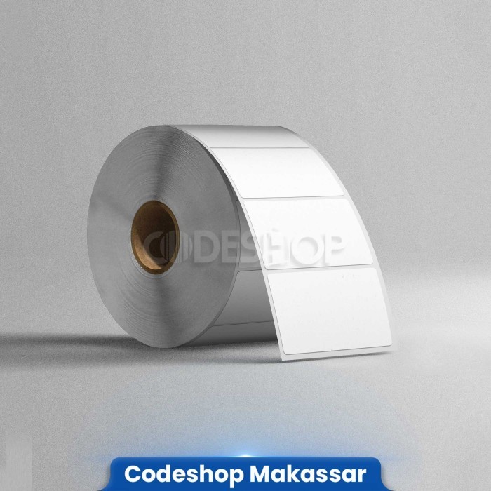 

Label Barcode Yupo Thermal 50 x 30 mm Kertas Stiker Tahan Air 50x30 1 Line Codeshop