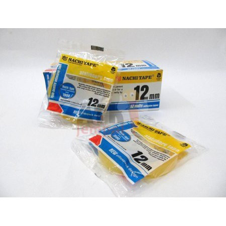 

NACHII STATIONERY TAPE 12MM X 72 YARD
