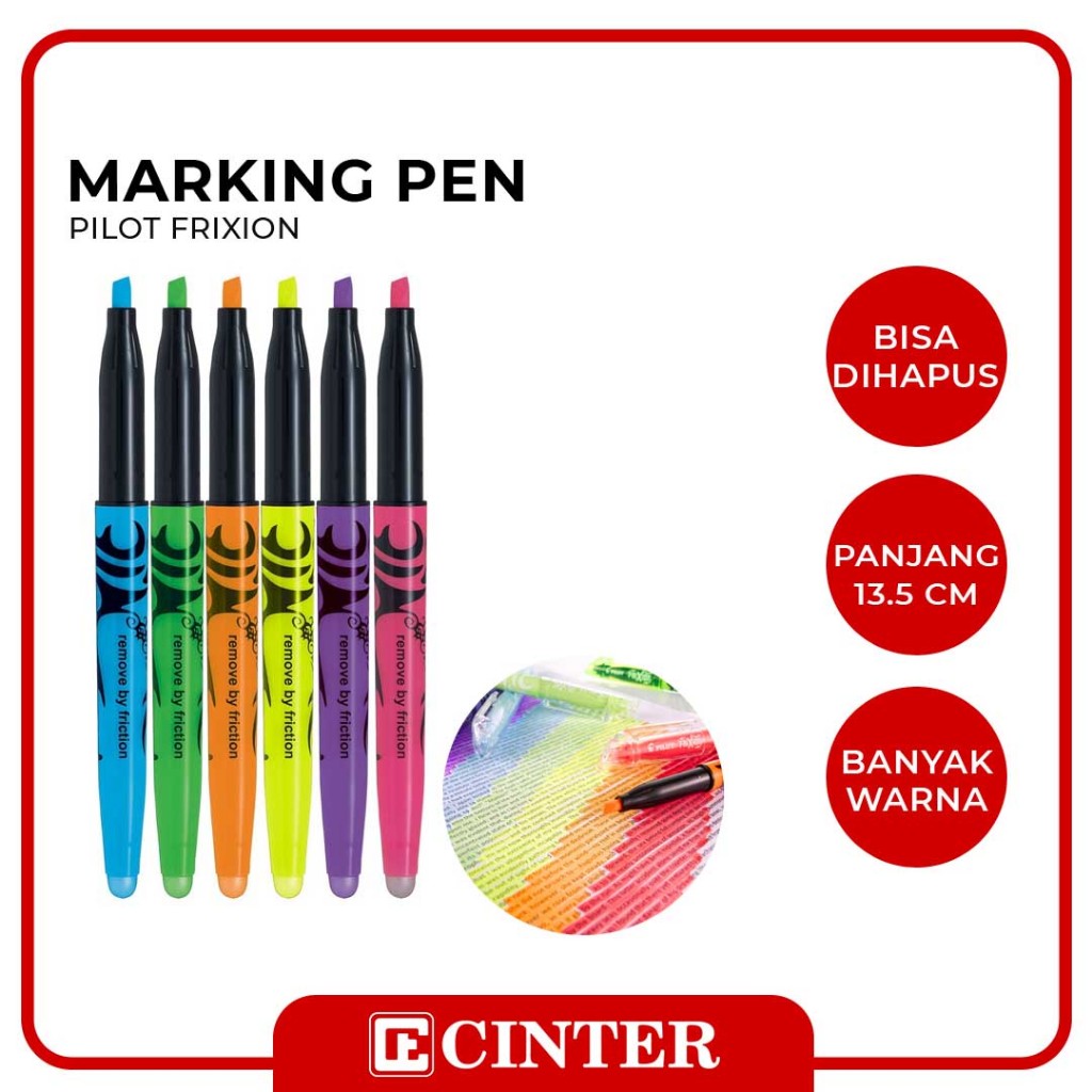 

PILOT - HIGHLITER PEN / PENANDA KATA / MARKING PEN FRIXION