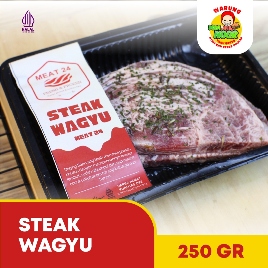 

Daging Sapi Wagyu Tenderloin Meltique Beef Steak