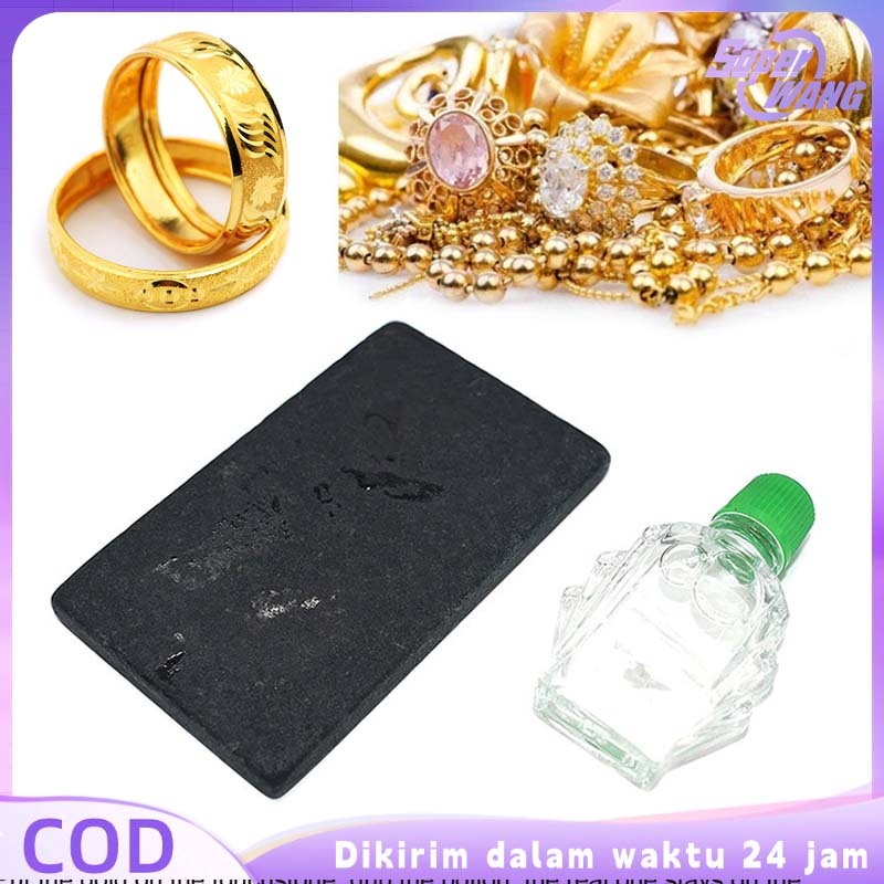 Alat Batu Tes Uji Emas Alat Uji Emas Alat Uji Keasaman Batu Sentuh Cairan Uji Emas Batu Penguji Emas