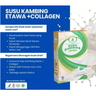 

SUSU ETAWA COLLAGEN (Susu kambing CBA) Mampu Mengurangi Berat Badan