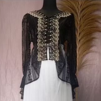 Atasan Kebaya Outer Hitam