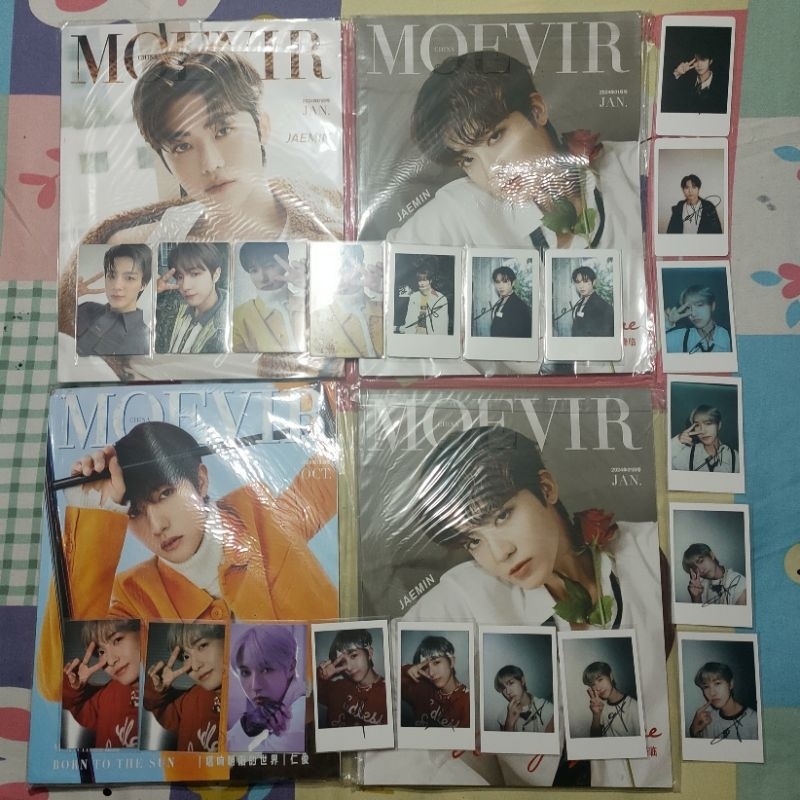 Magazine Majalah Photocard Polaroid Official Jaemin Renjun Jeno Moevir Loading Knight