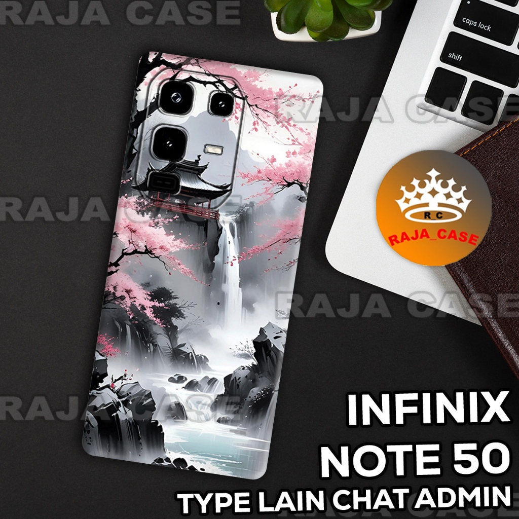 Rc15/Softase karet INFINIX NOTE 50/ INFINIX NOTE 50 PRO - Motif Pemandangan - Case Hp INFINIX NOTE 5