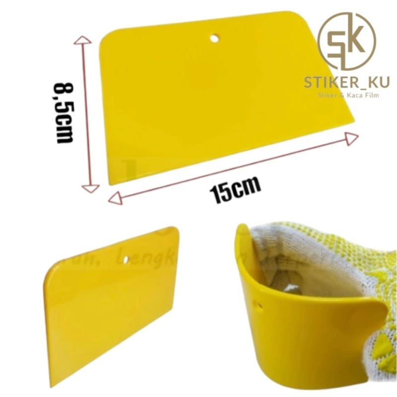 

Scrapper Kotak Persegi Lentur Alat Bantu Pasang Sticker