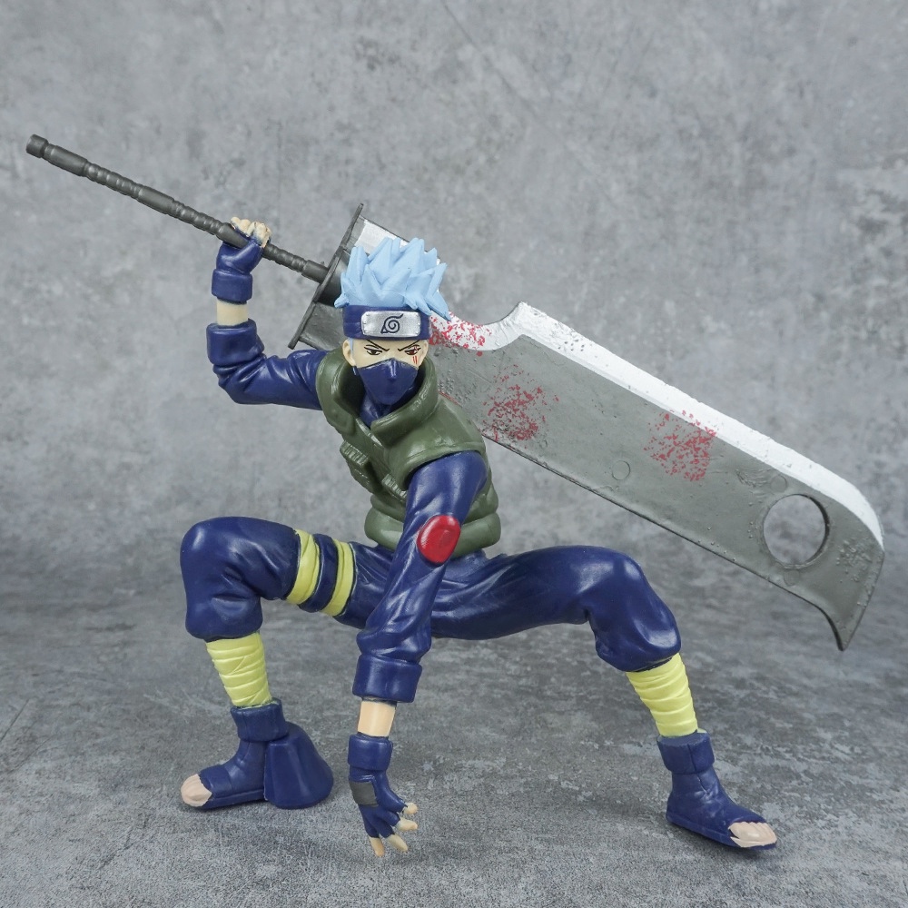 Figure Hatake Kakashi Zabuza Sword Anime Naruto