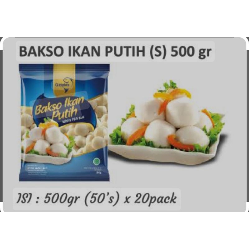 

GuziPlus White Fish Ball 500 Gr