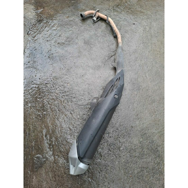 knalpot dan sensor O2 oksigen honda SupraGTR150 supraGTR supra GTR 150 original