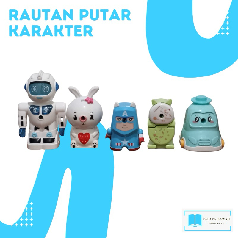 

RAUTAN PUTAR KARAKTER PREMIUM BANYAK JENIS BENTUK