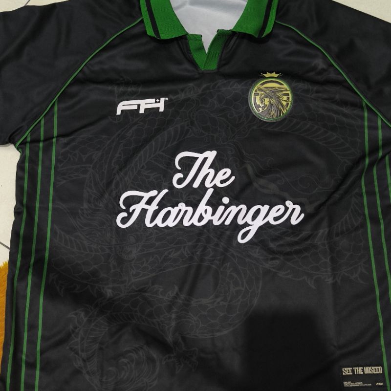 Faith Industries "Feng The Harbinger" Black Green Jersey — Size L | New | FTH