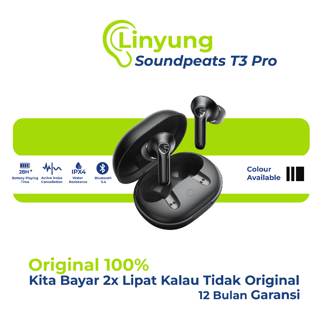 Soundpeats T3 Pro TWS Banda Aceh