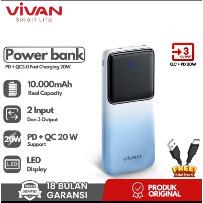Powerbank Vivan