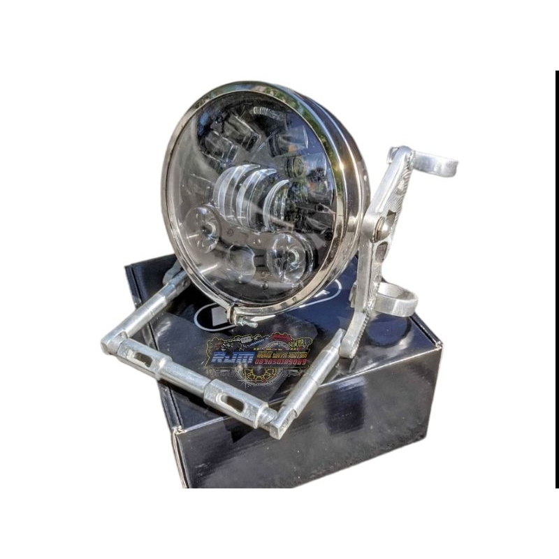 Lampu Daymeker 5,75 inch Set Batok l2G plus Kupingan lampu cb Gl mp Tiger as 31