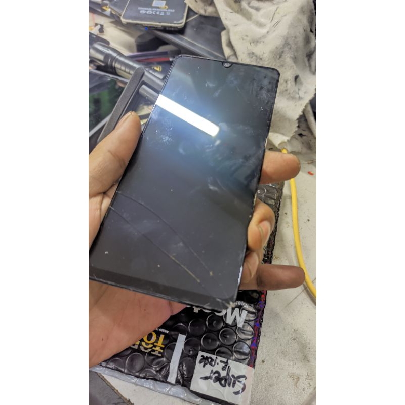 LCD SAMSUNG A31 ORI COPOTAN NORMAL MINUS RETAK