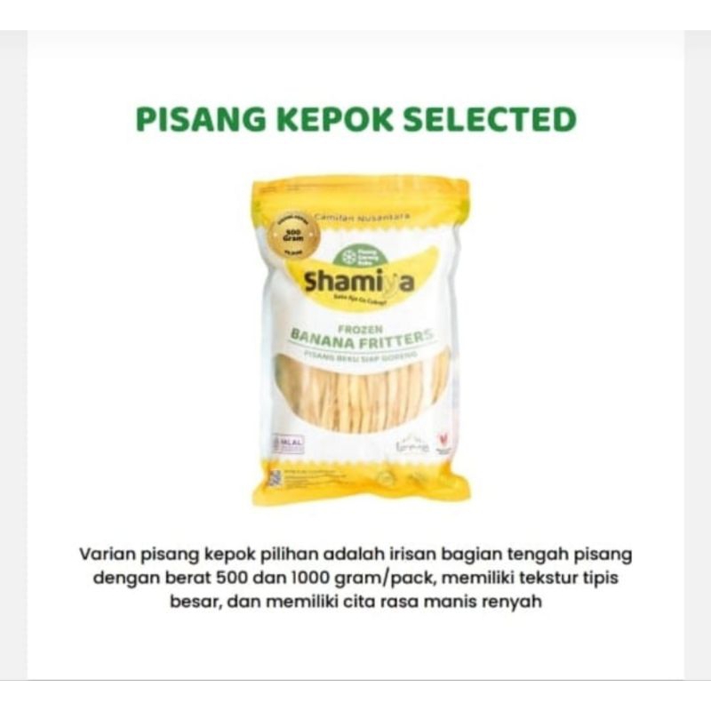 

Pisang Kepok Selected