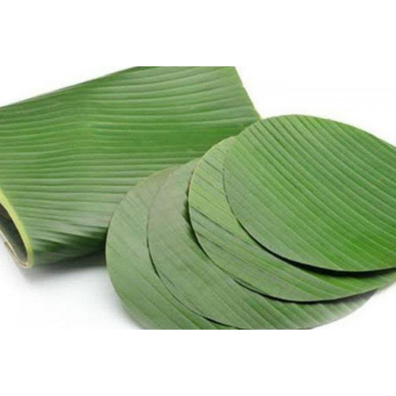 Daun Pisang Cetak Bulat