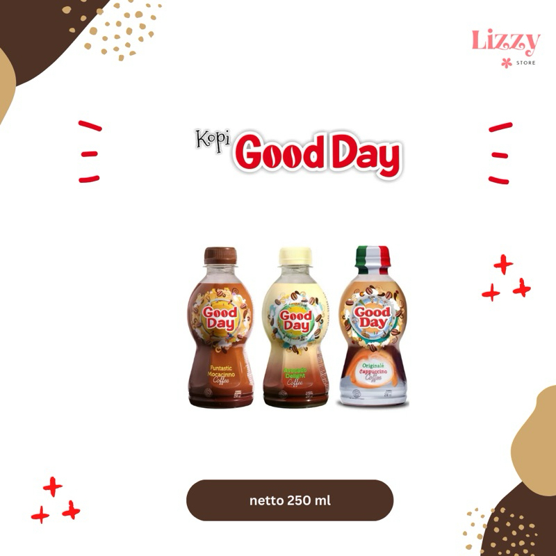 

Good Day Coffe Kopi Kemasan Botol 250ml
