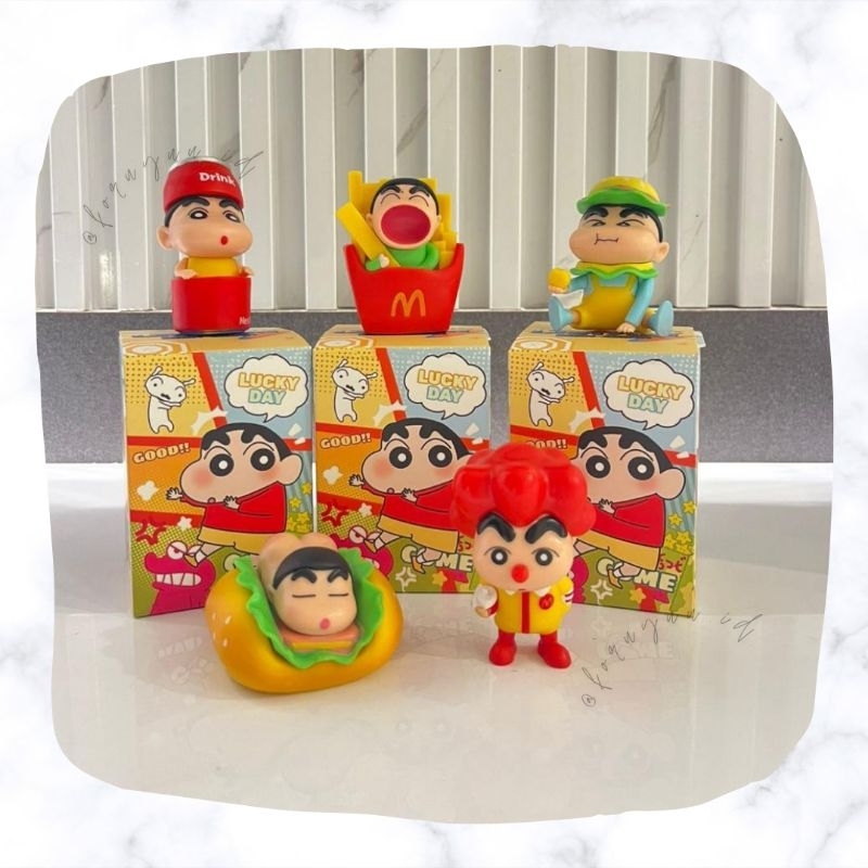 《 FORUYUU.ID | BLIND BOX 》 CRAYON SINCHAN BLIND BOX / FOOD BLIND BOX / BLIND BOX MAKANAN / BLIND BOX