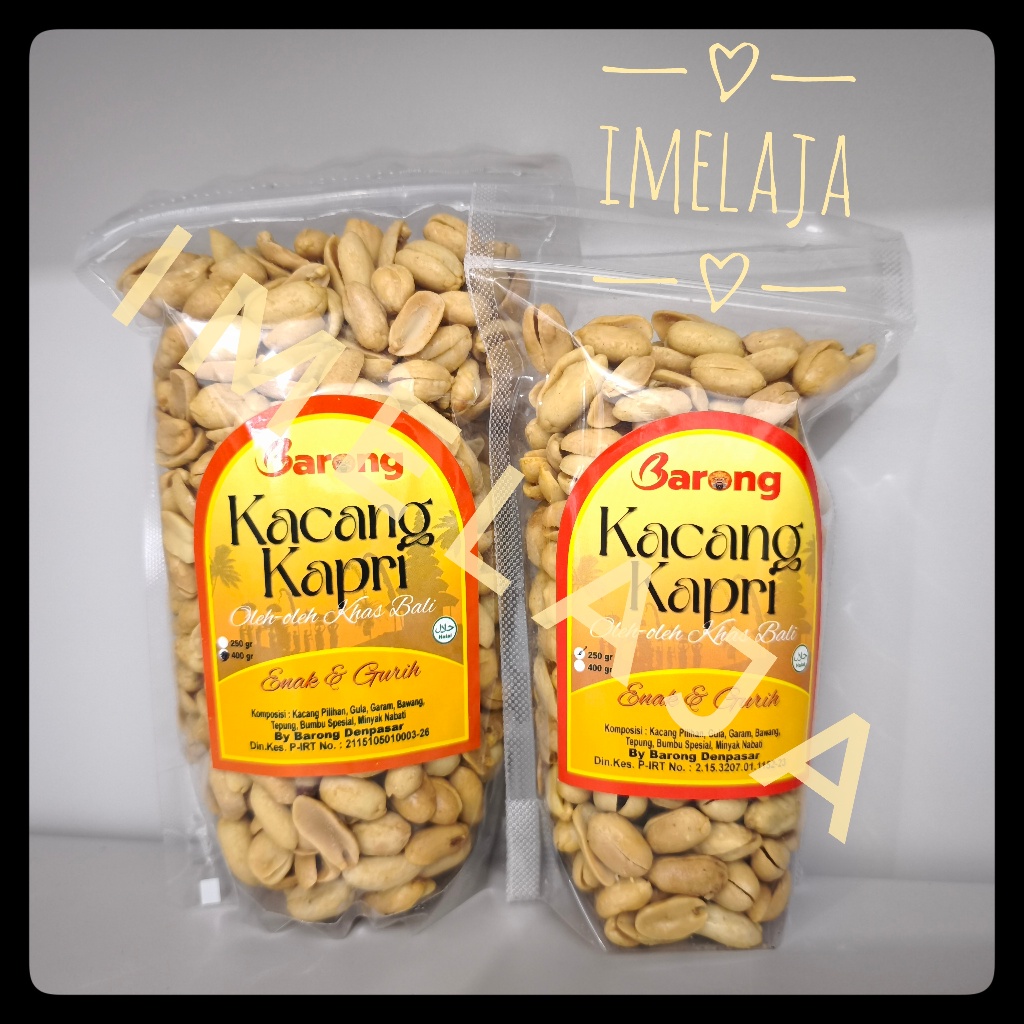 

Barong" Kacang Bali Kapri