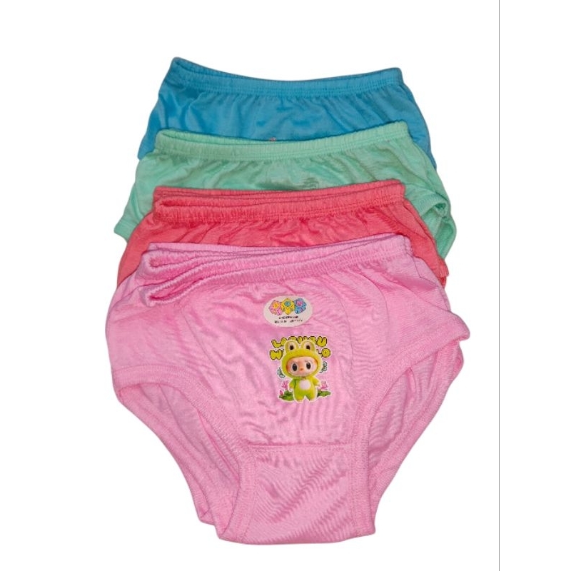 Pakaian/Celana Dalam Anak Perempuan Stiker Lucu