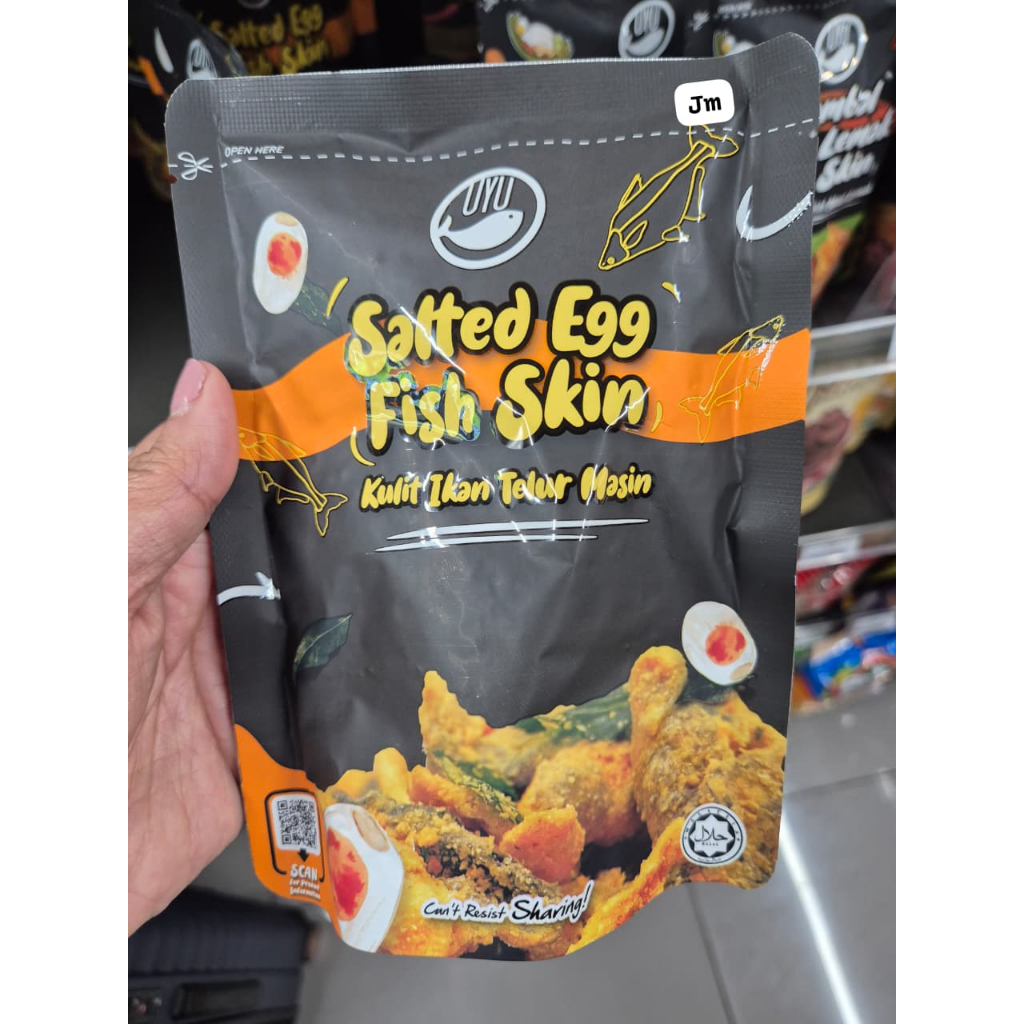 

salted egg fish skin - jastip penang