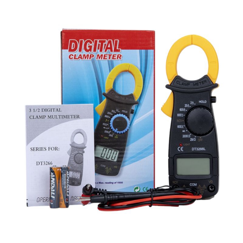 Clamp Meter DT3266L Tang Ampere Digital DT-3266L Ampermter