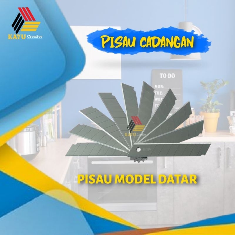 PISAU REFIL DATAR CADANGAN PENGIRIS SERUTAN PEMOTONG SERBAGUNA BAWANG KERIPIK SINGKONG KENTANG