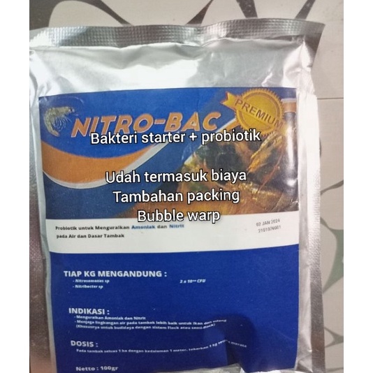 Terbaik Probiotik nitrobacter 1gram  nitrobacter  probiotik nitrobacter  probiotik nitrobac  nitroba