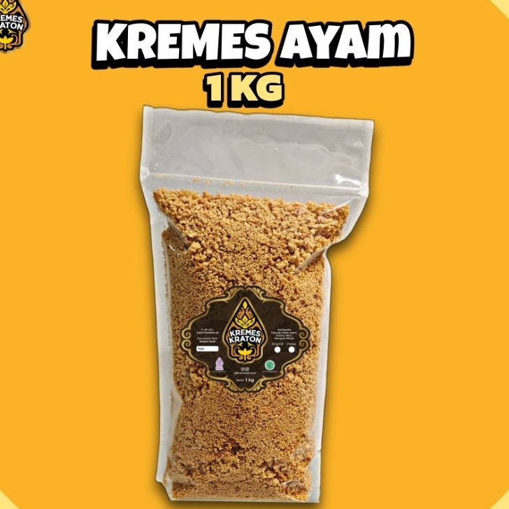 

Kremes Kraton 1KG Kremes Ayam Original