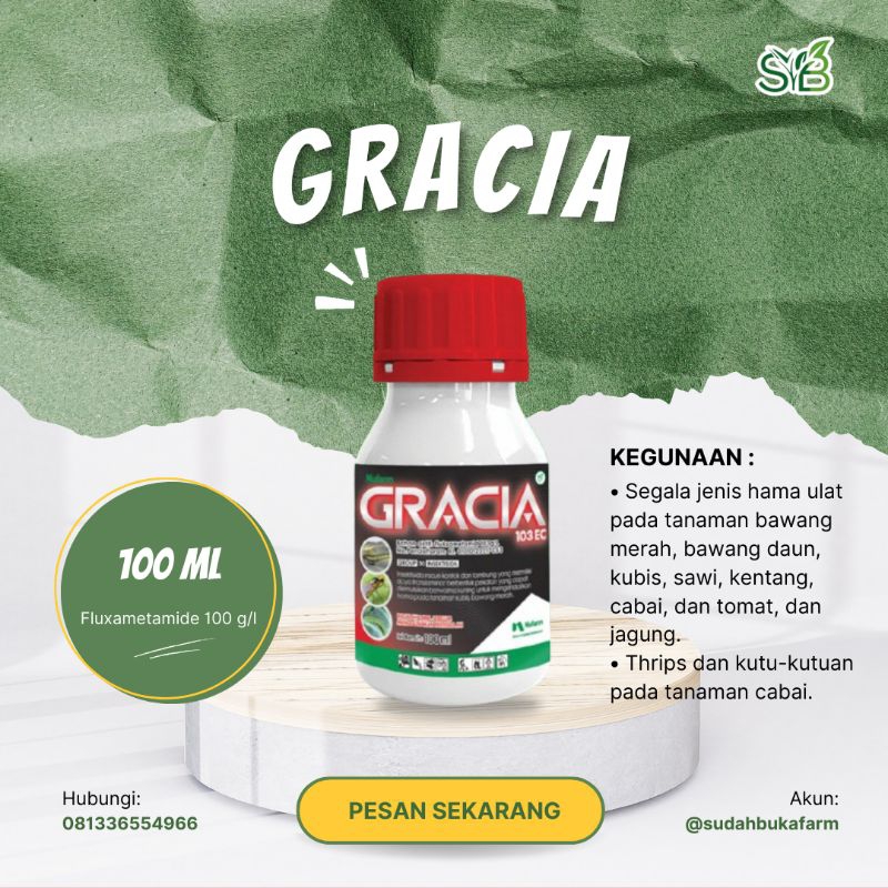 Insektisida Gracia 103 EC 100 ml - Produk NuFarm