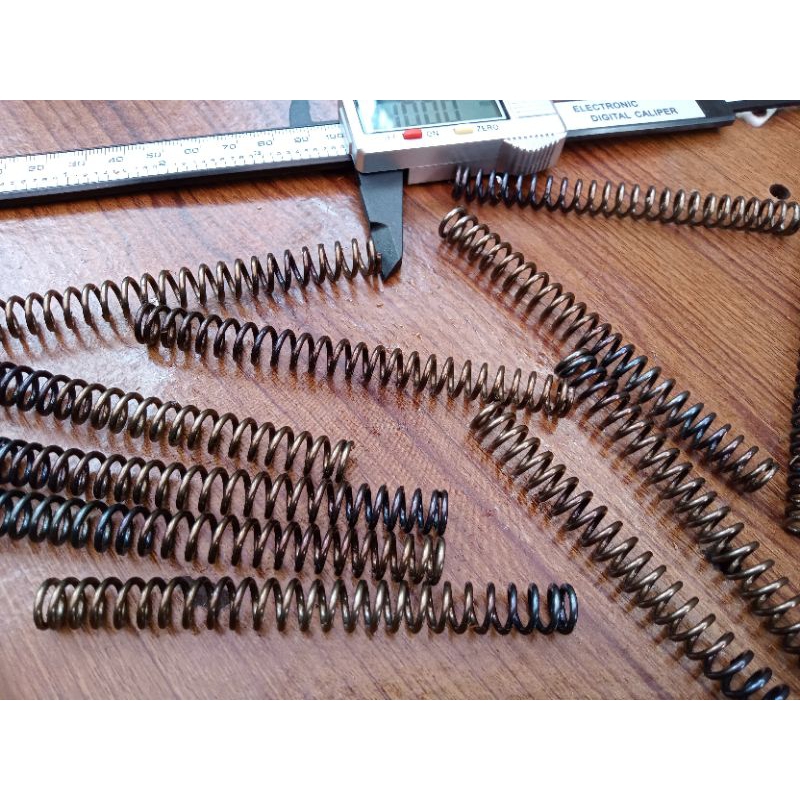 Per Spring Tekan 1,5 mm Baja  Panjang 10 cm Termurah