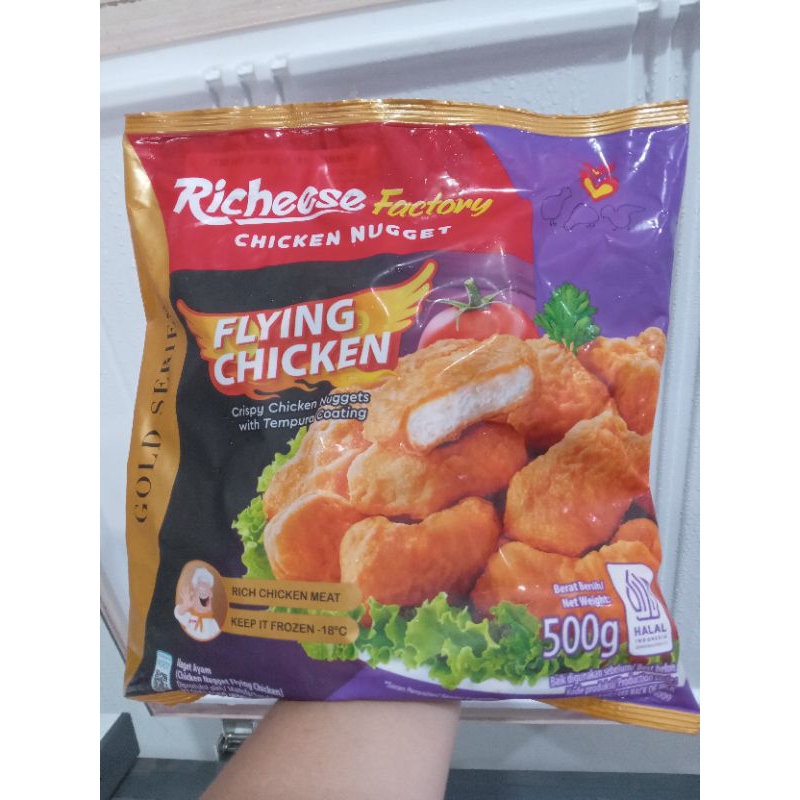 

RICHEESE NUGGET GOLD FLYING CHICKEN 500 GRAM