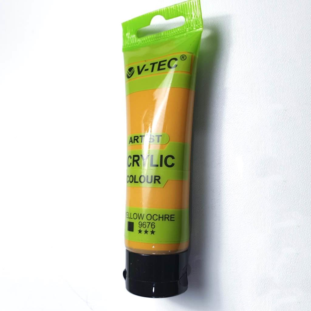 

V-TEC Acrylic Colour 35 ml GOLD / SILVER ( Cat Akrilik )