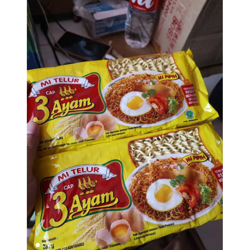 

Mi Telur Cap 3 Ayam