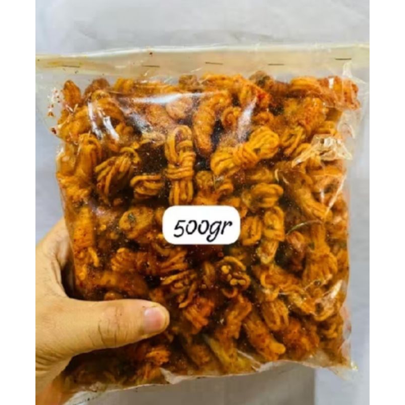 

2Xbtygneal Sakha Snack ) Mie Gulung Pedas Daun Jeruk Isi 500Gram