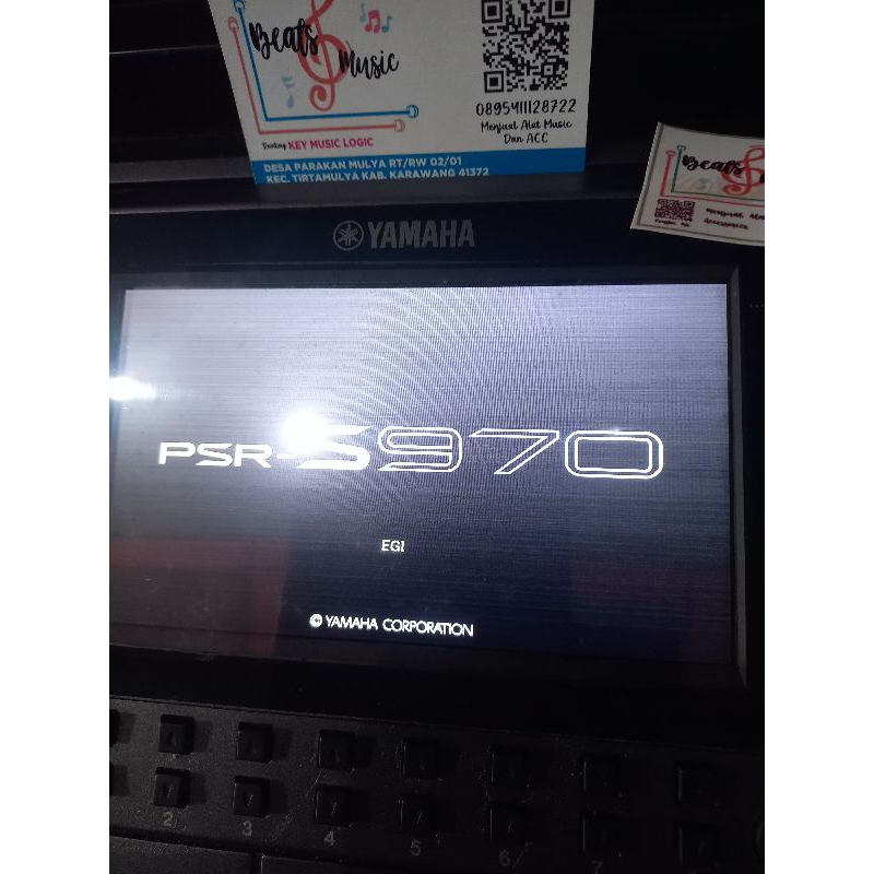 piano digital/organ musik/keyboard/YAMAHA PSR S 970 Sampling SECOND