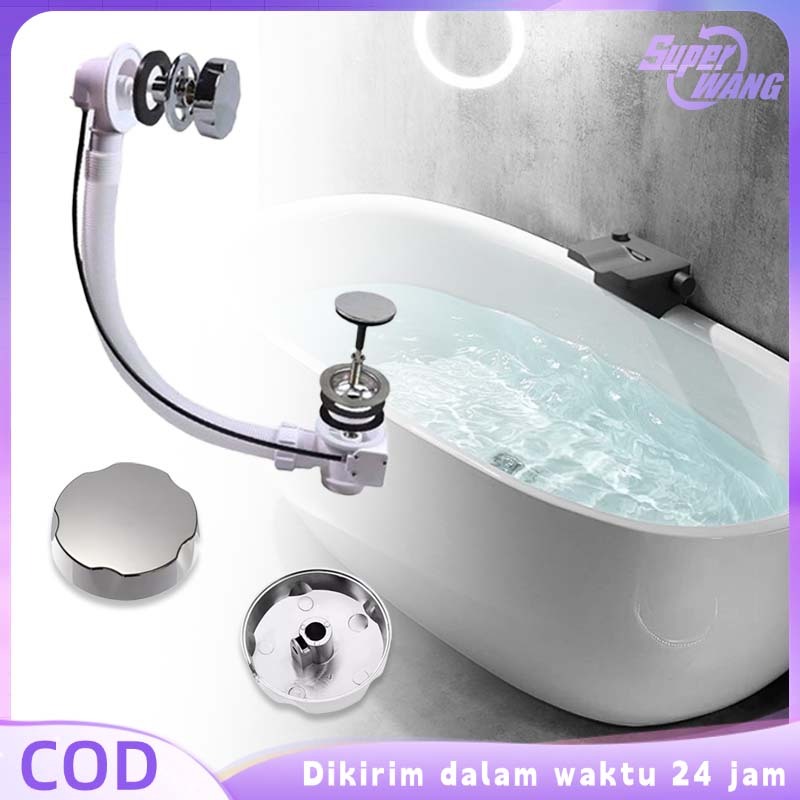 Afur Bathtub Kamar Mandi Flexible Tabung Saluran Pembuangan Air Bathtub Afur Bathub Injak