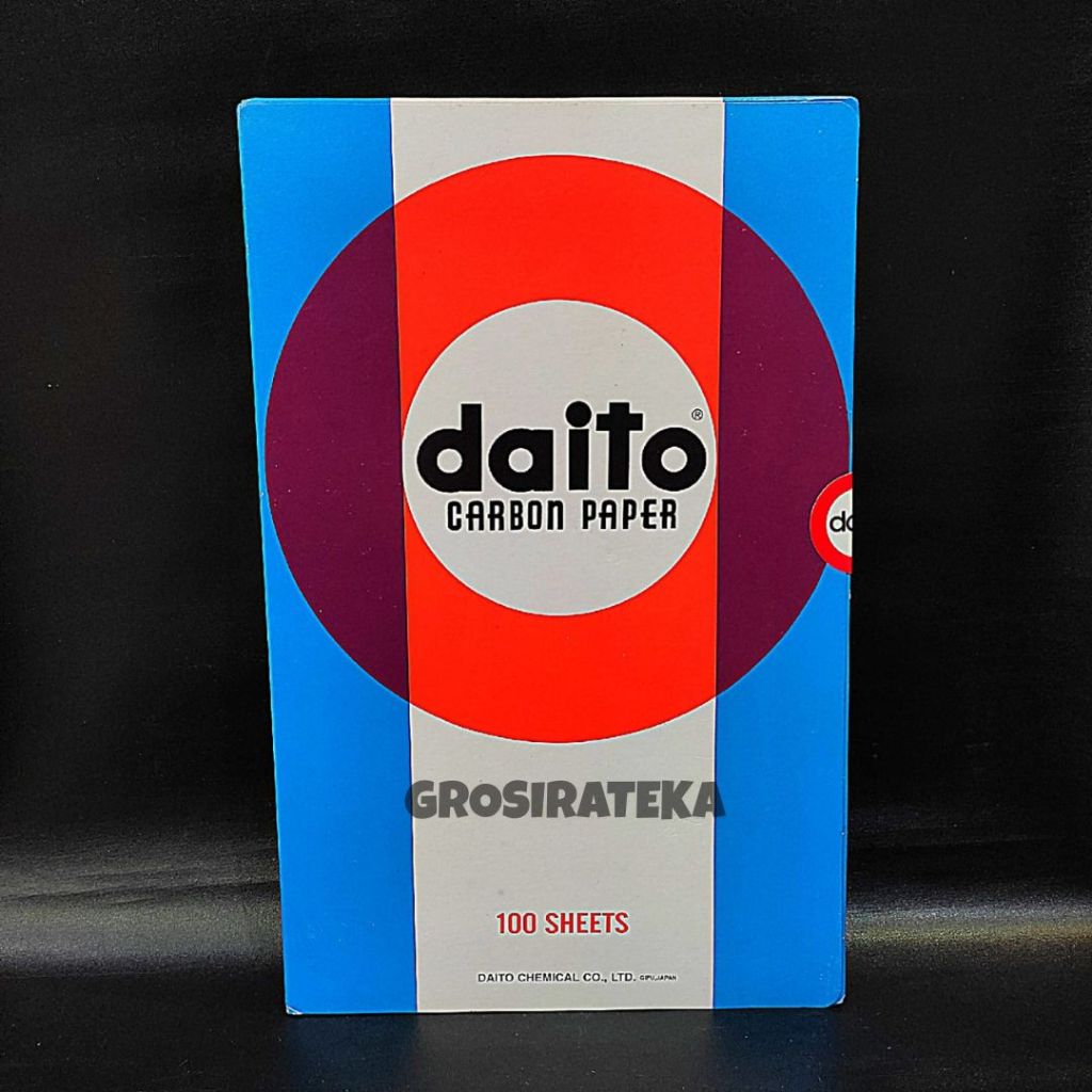 

CARBON PAPER, KERTAS KARBON FOLIO HITAM DAITO