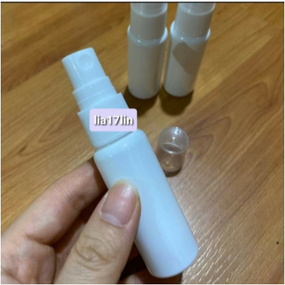Botol Spray 20ml putih Botol Plastik kosong Putih Tebal Berkualitas