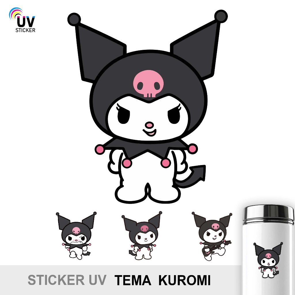 

STIKER UV - TEMA KUROMI | STICKER UV, STICKER MOTOR, STICKER MOBIL, STICKER HELM, STICKER TUMBLER, STICKER 3D, STICKER UV DTF BY UVSticker