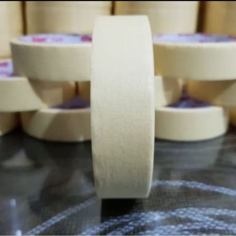 

lakban kertas masking tape - isolasi kertas' 24mm