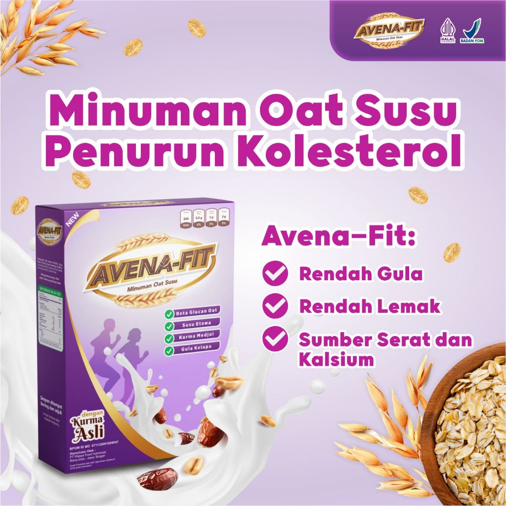 

Avena Fit Susu Oat Terbaik Jaga Kesehatan Jantung dan Basmi Kolestrol Jahat