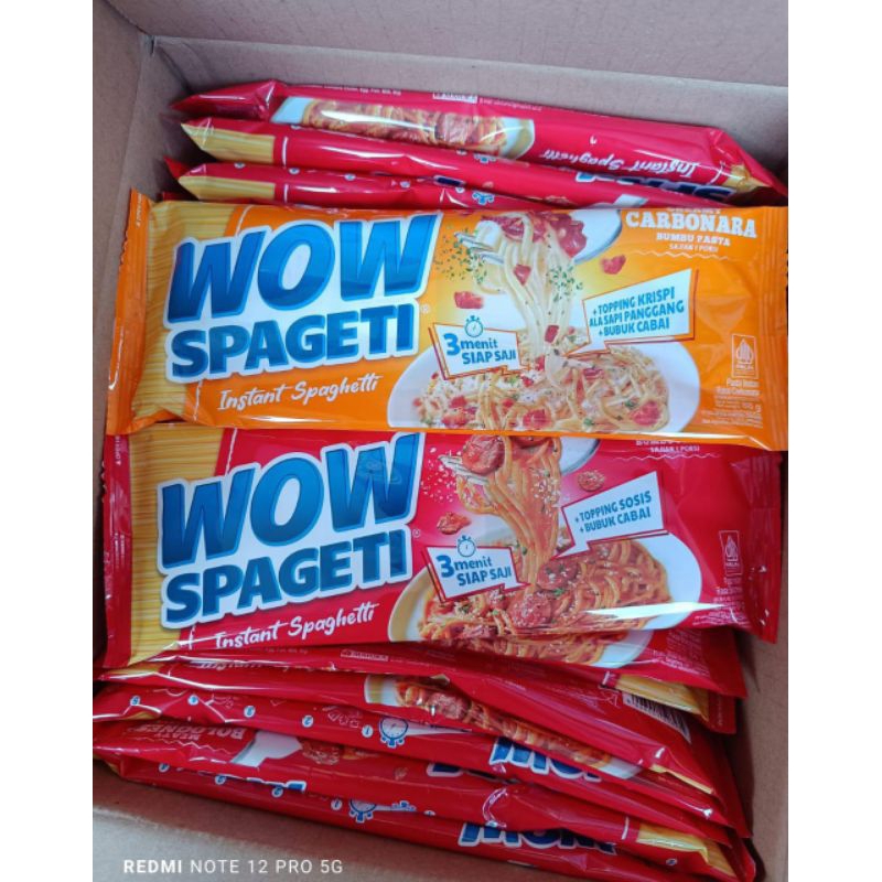 

WOW Spageti 1 Bungkus