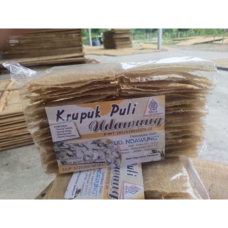 

krupuk puli/gendar