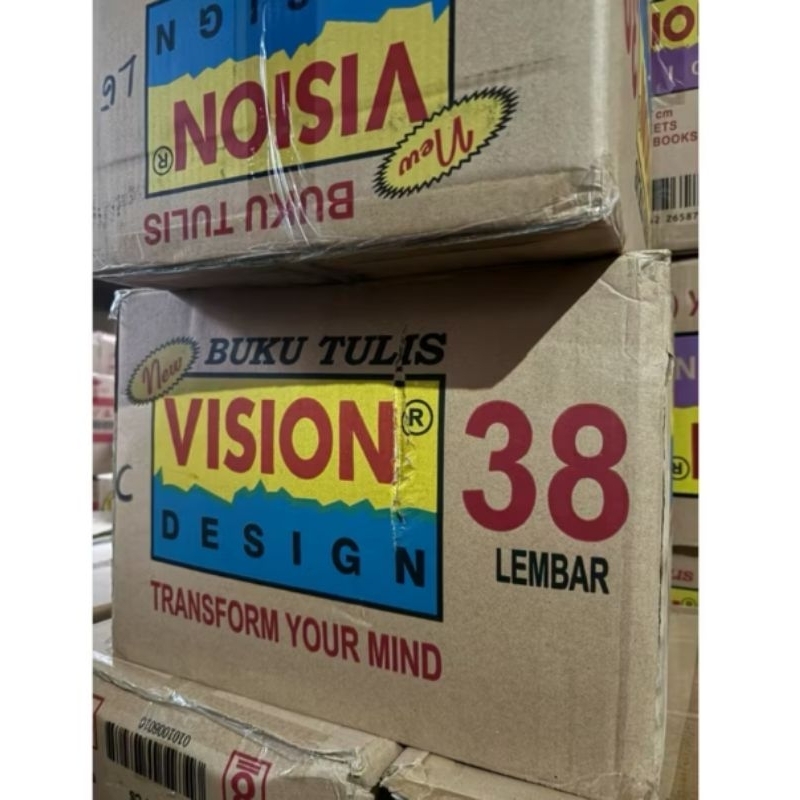 

Buku Vision 38 1karton isi 32 pak